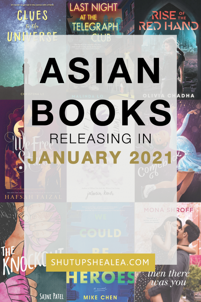 Books on the Rice: January 2021 releases from Asian authors - Shut up ...